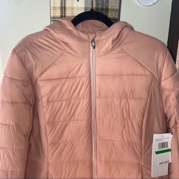 🆕 Spyder Womens Clara Short Puffer Jacket 'Misty Rose' - MSRP: $199 - Picture 8 of 11